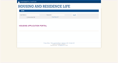 Desktop Screenshot of myhousing.udayton.edu